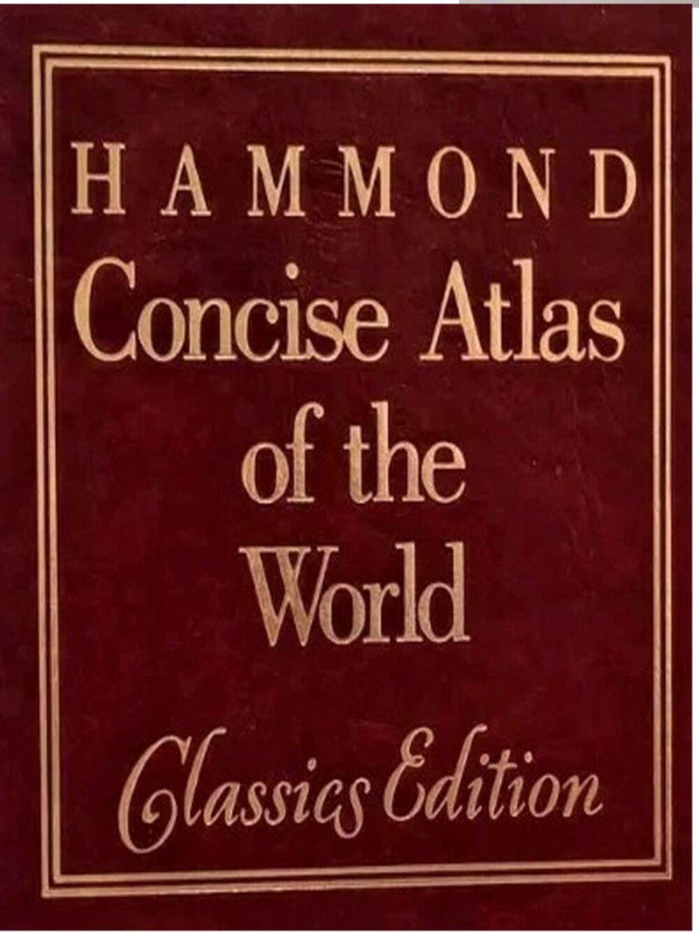 Hammond Concise Atlas of the World Leather Classics